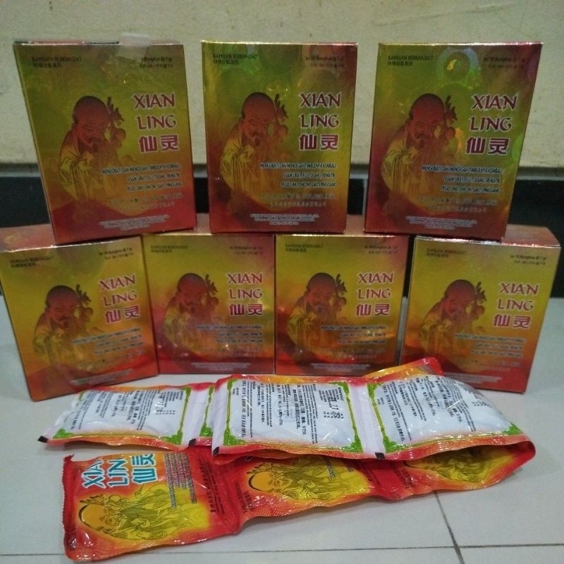 

MINUMAN HERBAL KESEHATAN XIAN LING SERBUK ORIGINAL 1 kotk isi 10 sachet