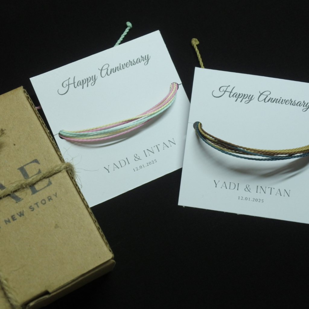 

Tambahan Custom Packaging Bebas Design | Coupel Perayaan Anniversary Ulang Tahun