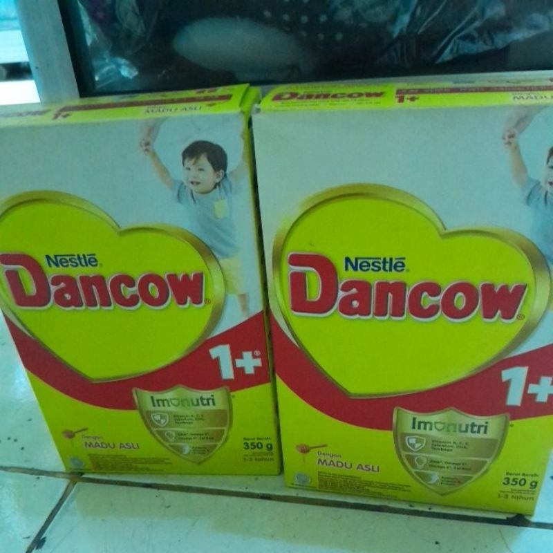 

dancow 1+ 350g madu exp juni 2025