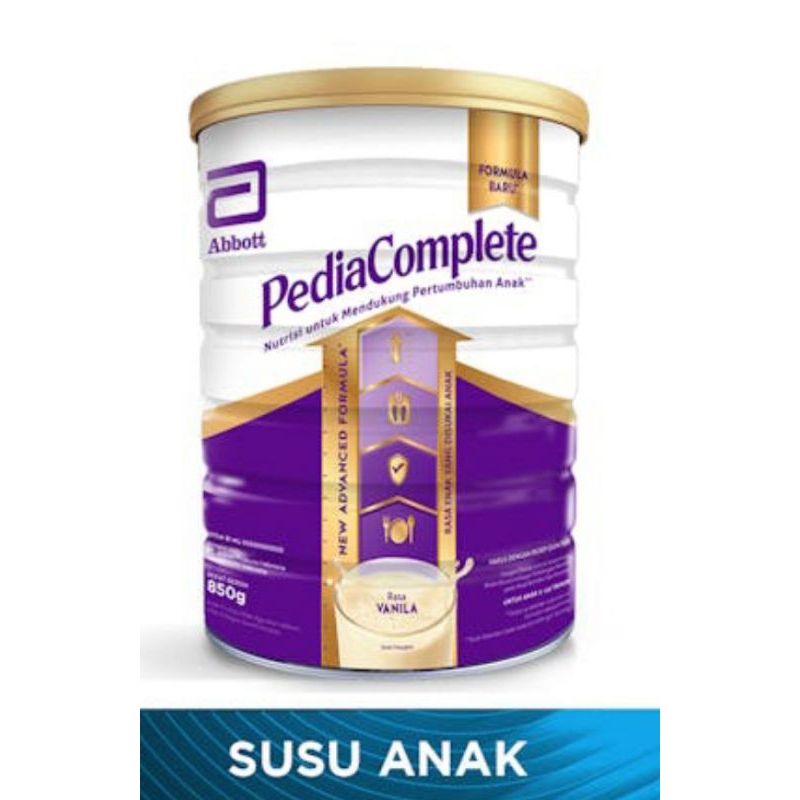 

PEDIACOMPLETE VANILA SUSU ANAK 850 GR & 400 GR