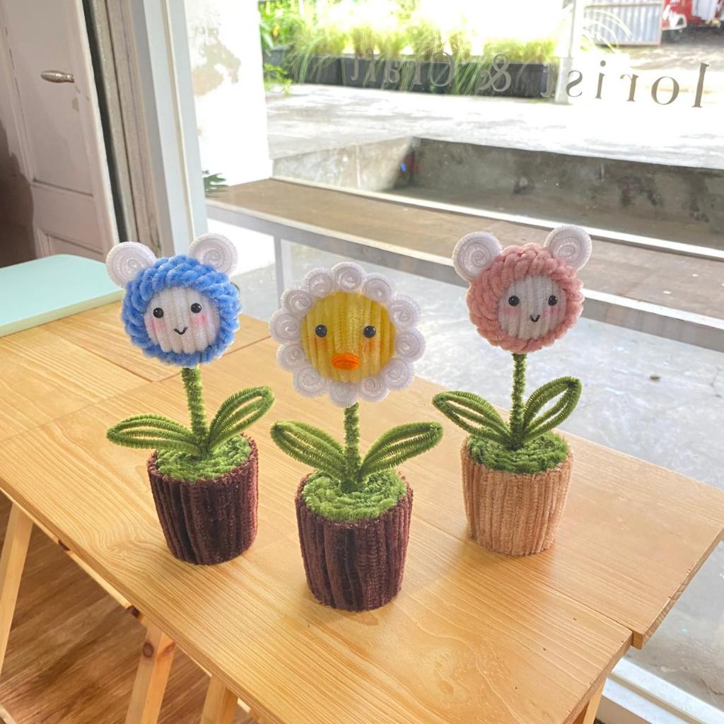 Mini pot karakter lucu