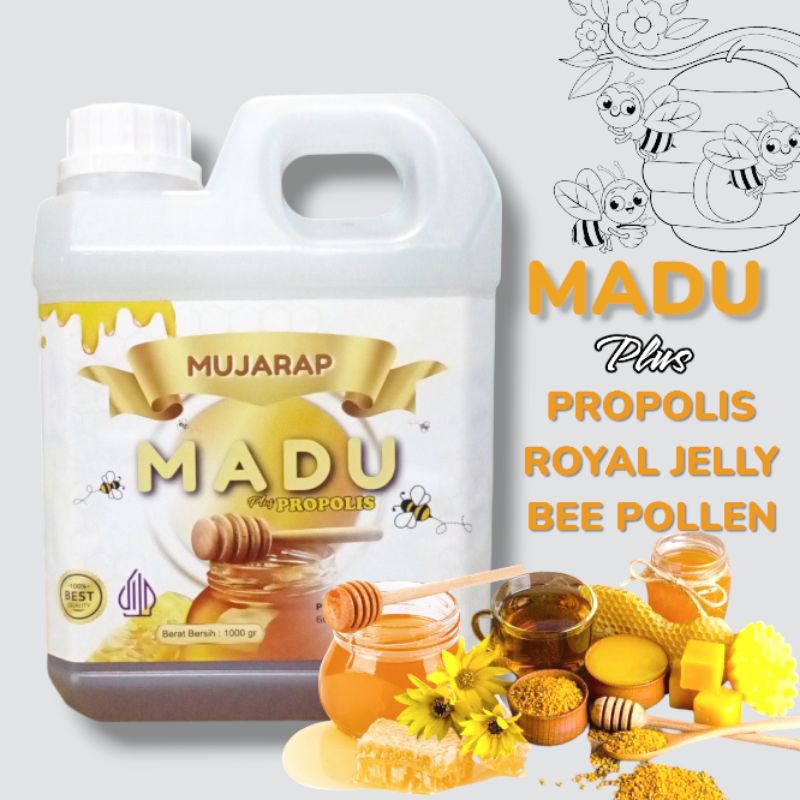 

Madu Plus Propolis Kalimantan 1 kg MJR