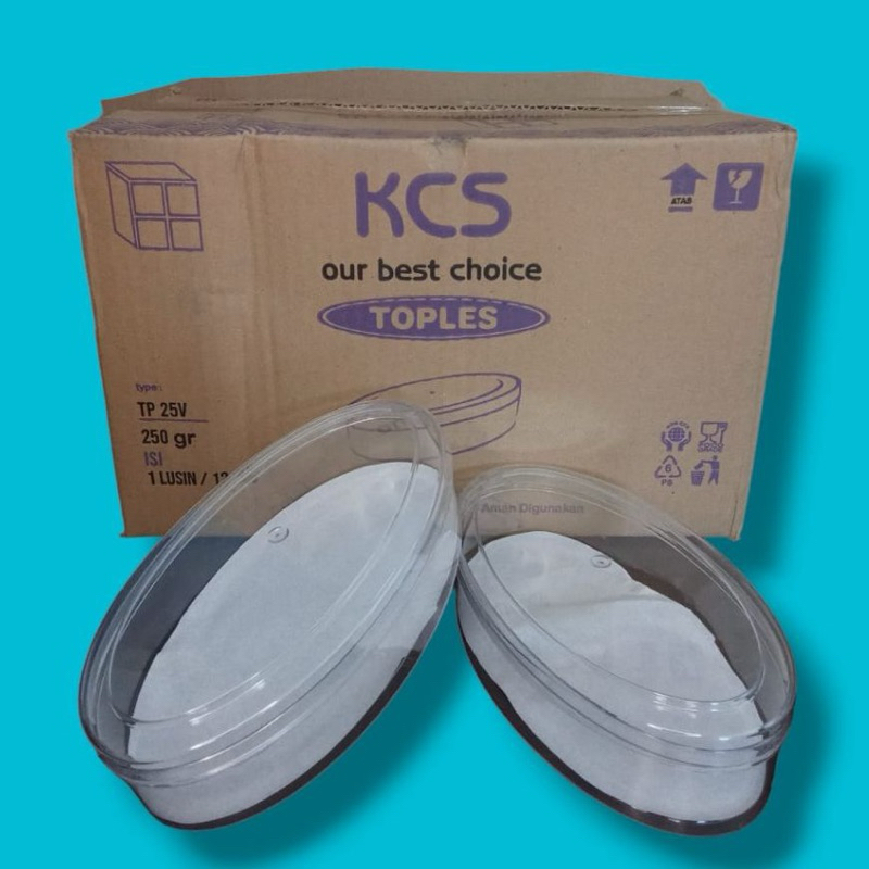 toples oval 250gr KCS