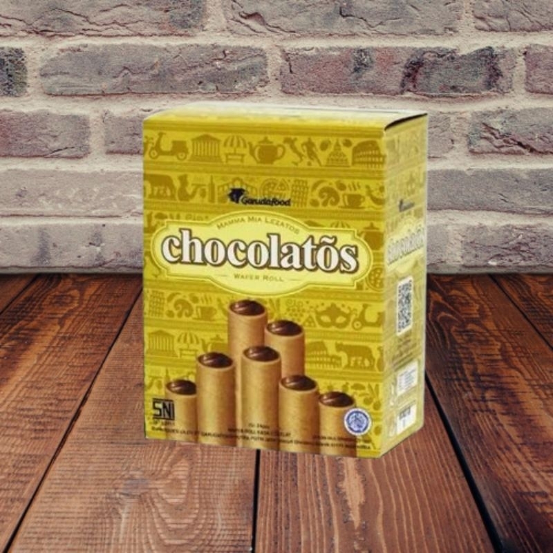 

Chocolatos wafer roll @7g