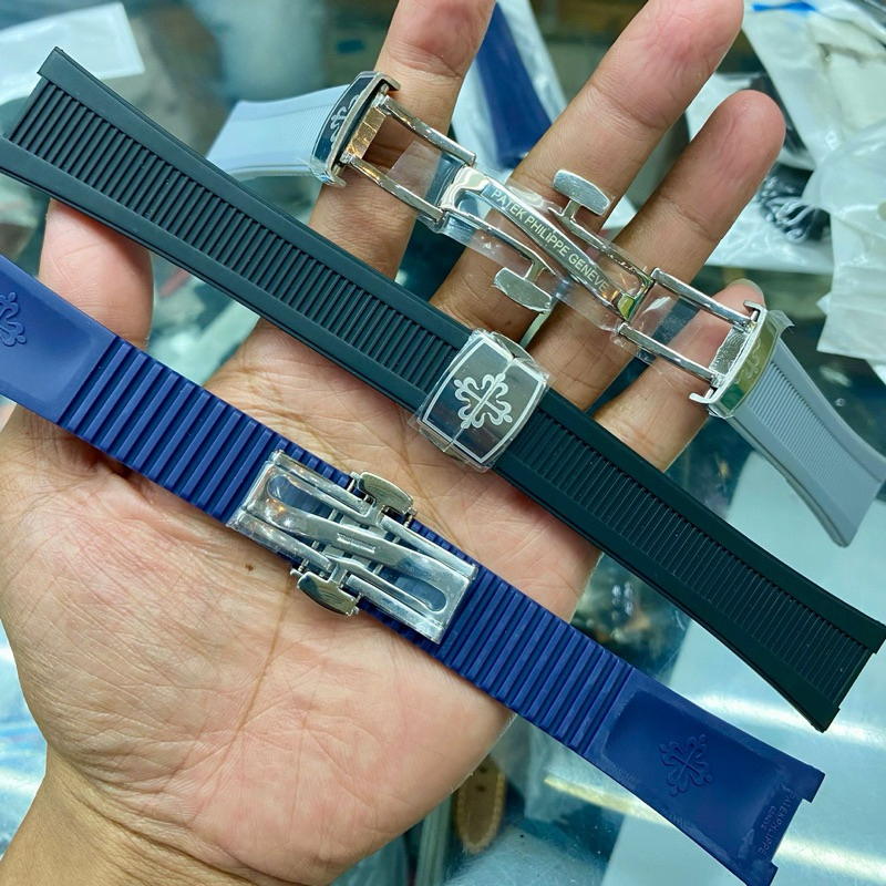 Strap tali jam patek philippe nautilus aquanut strap jam patek philippe nautilus