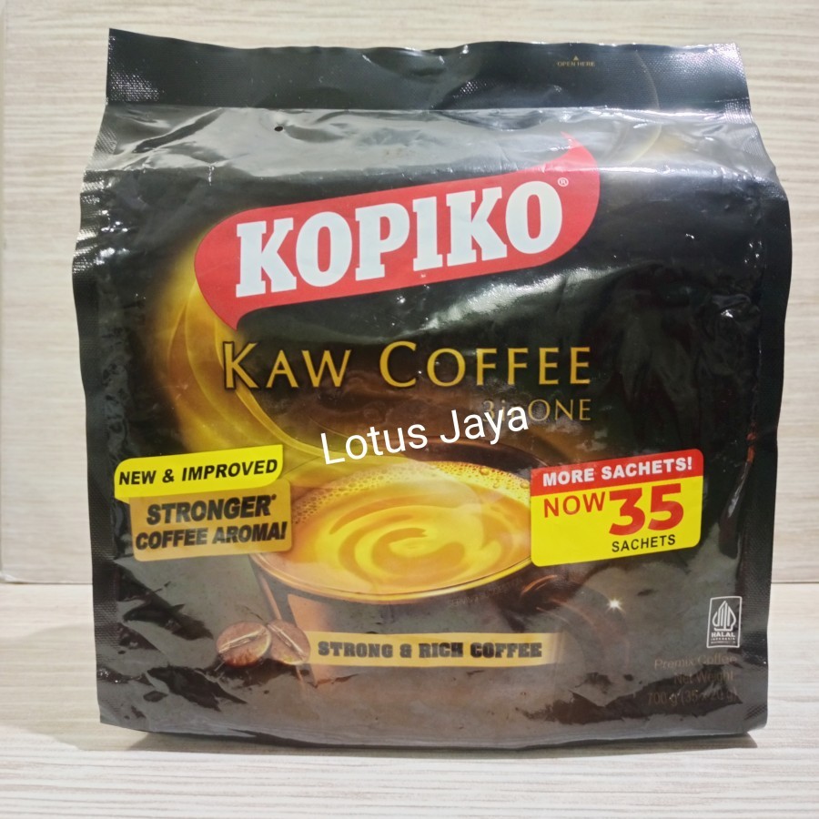 

Kopiko Kaw Coffee 3in1 Malay