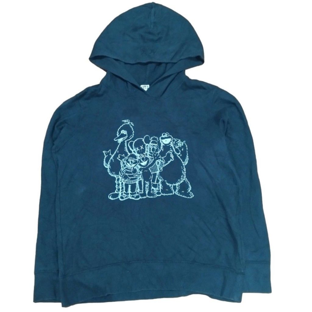 UNIQLO X KAWS X SESAME STREET HOODIE | JAKET HOODIE