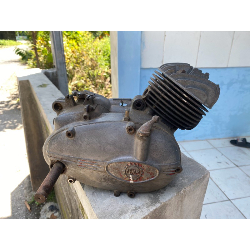 mesin moped demm 50cc 2tak