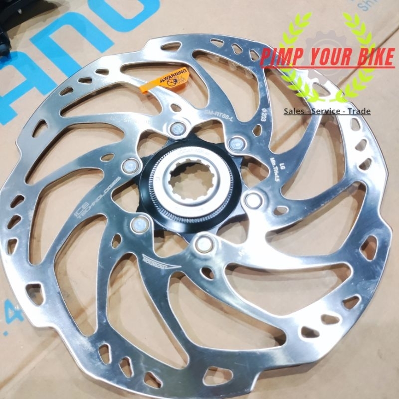 Rotor Shimano RT68 Icetech 203mm SLX JAPAN