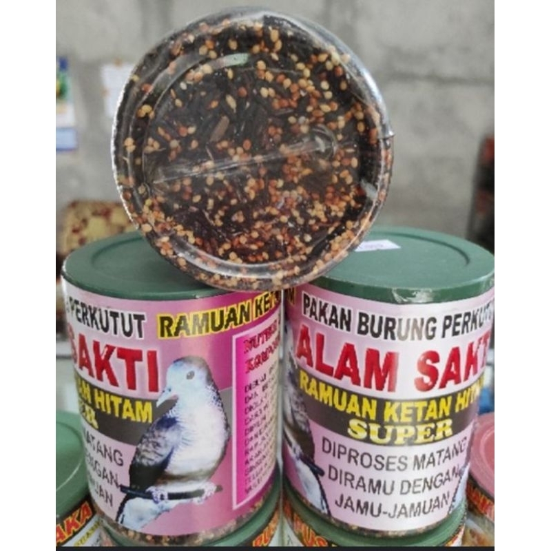 ALAM SAKTI PERKUTUT KETAN HITAM PAKAN BURUNG PERKUTUT SUPER