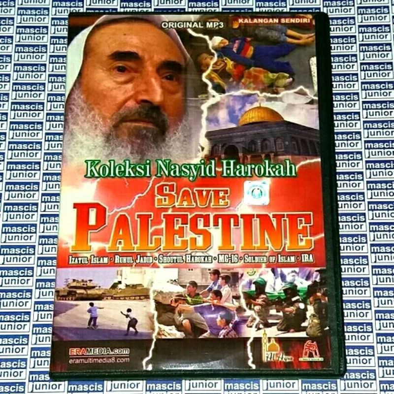 CD MP3 Koleksi Nasyid Harokah Save Palestine ft. Izatul Islam MG-16 Shalawat Sholawat