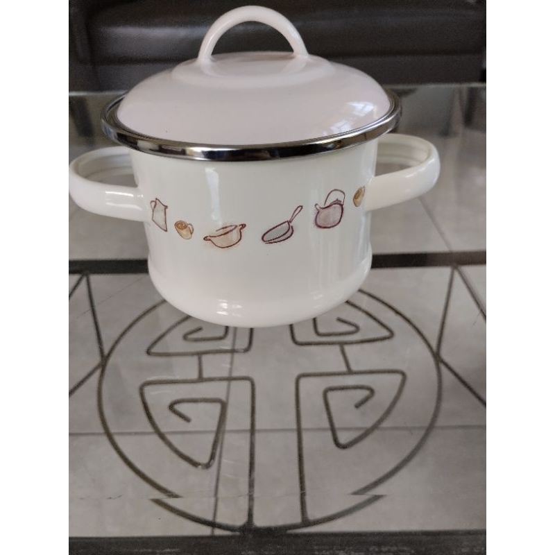 panci enamel mini / panci 12cm / panci mpasi / panci putih / panci pink / panci ungu / panci hitam /