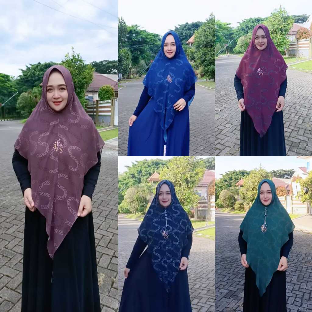 Khimar Printing Gallery Syarifah KH273