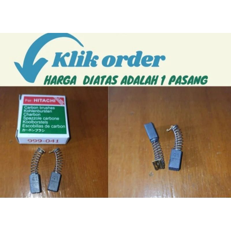 carbon brush for Hitachi 999-041/arang/spull