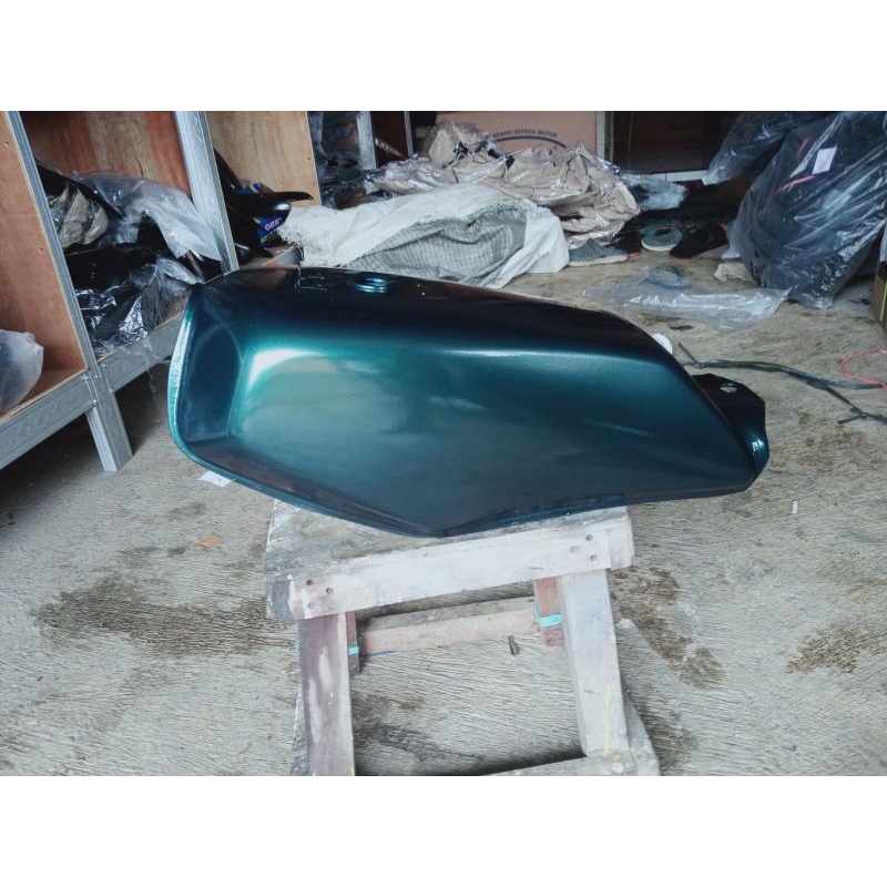 tangki rx king warna hijau botol