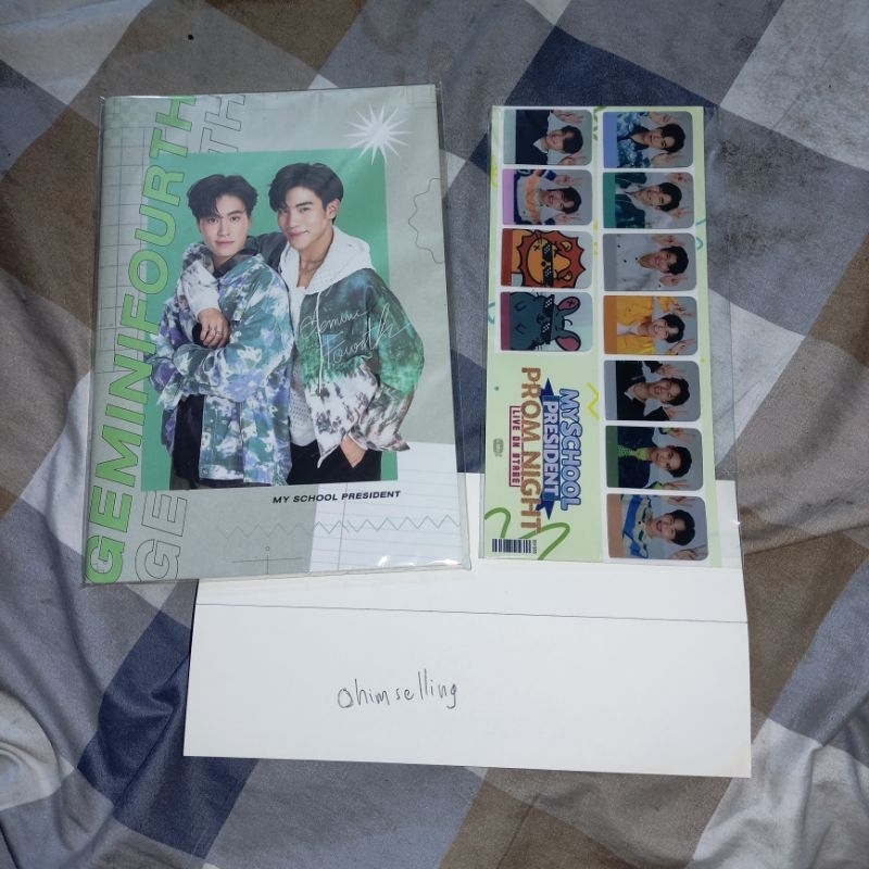 

notebook bookmark gemini fourth my school president