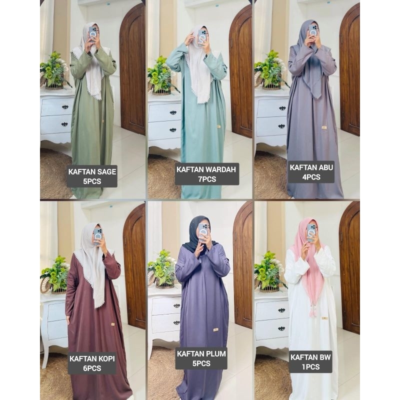 Kaftan NZ Polos Twill Uniqlo Murah