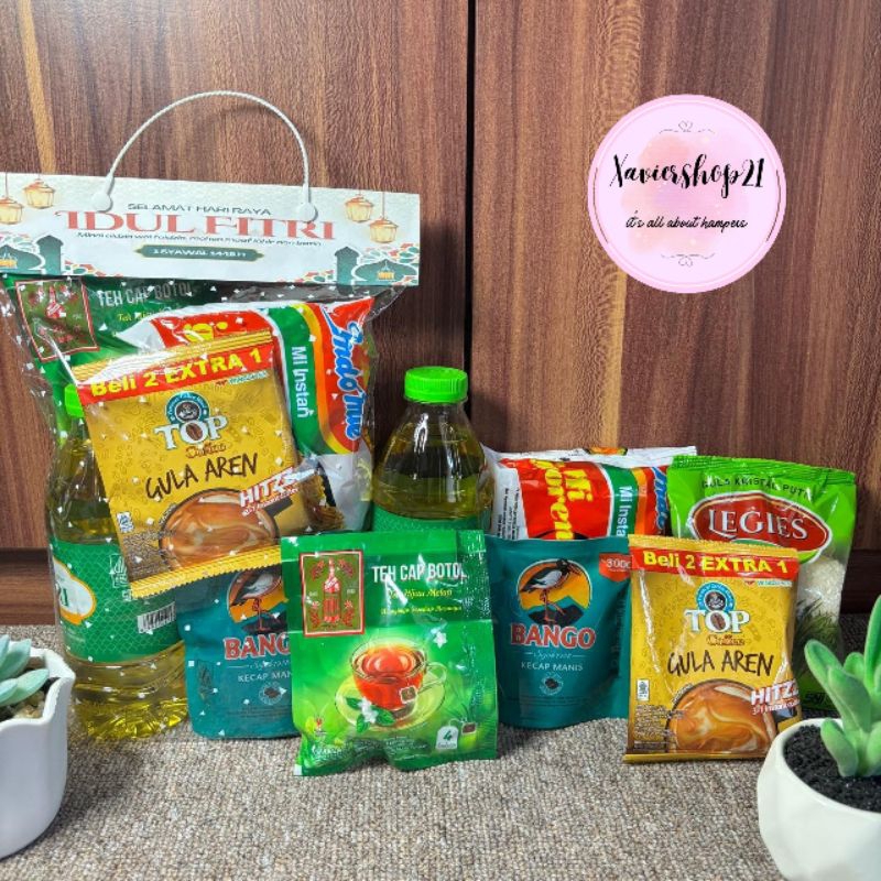 

Paket Sembako (Parcel Sembako/ Parcel Santunan / Pengajian (FREE CUSTOM LABEL)