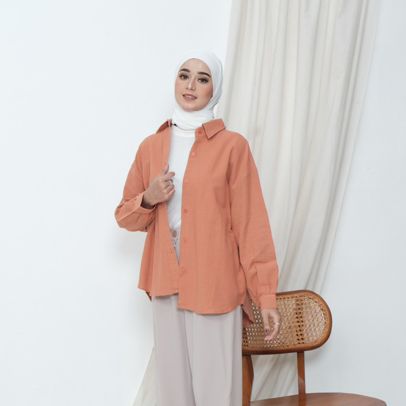 KEMEJA BUTTON-DOWN OVERSHIRT
