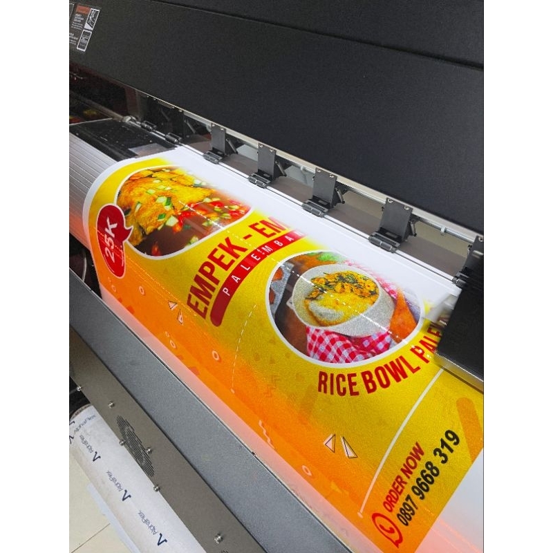 

PRINT STICKER VINYL METERAN - CETAK STICKER CUSTOM OUTDOOR 100 x 100 cm