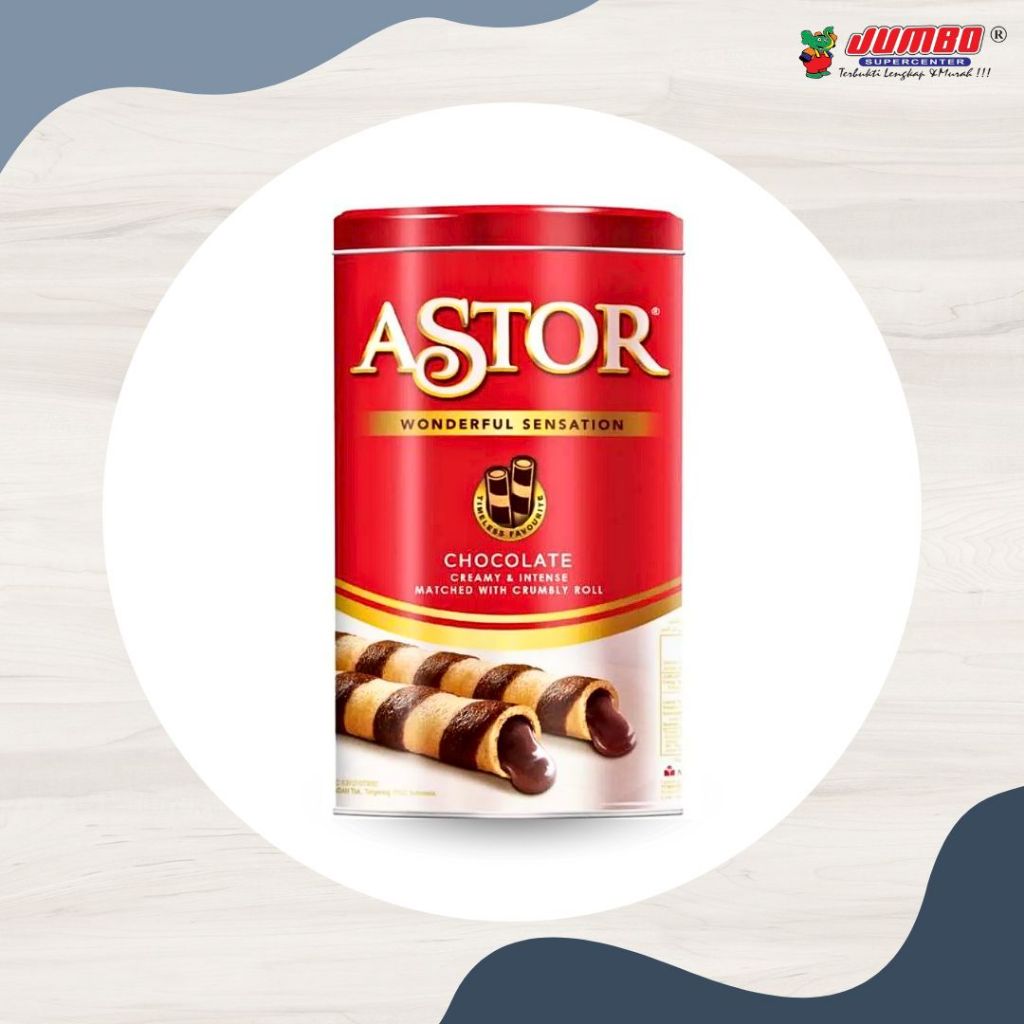 

Astor Double Coklat 330 gr - Astor Coklat Kaleng - Hampers / Snack