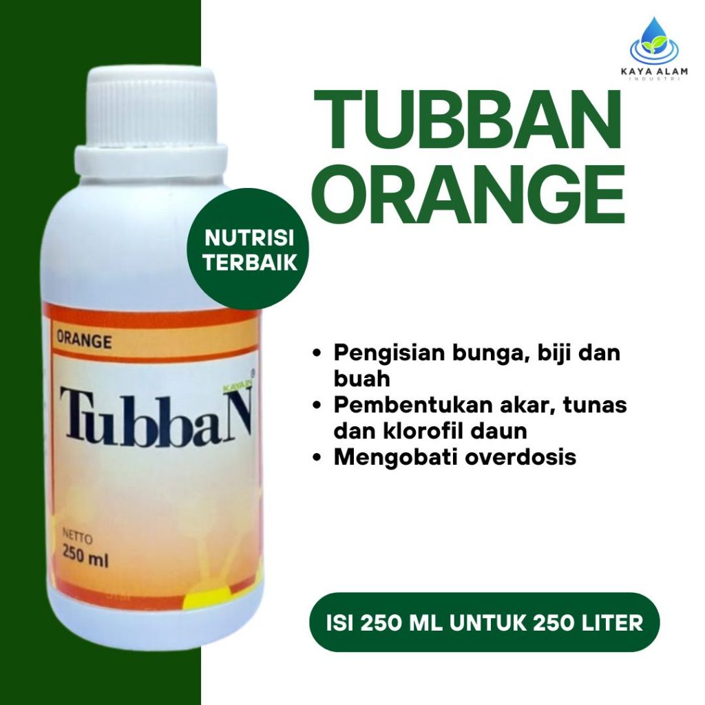 KAYAIN TUBBAN ORANGE - Pupuk Untuk Pertumbuhan Tanaman Perangsang Tunas Baru