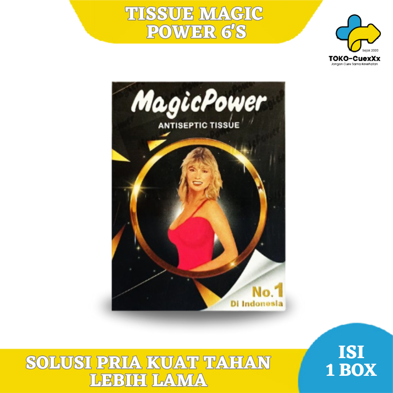 Tissue Magic Power Tisu Power Magic Classic 1 kotak isi 6 Pcs