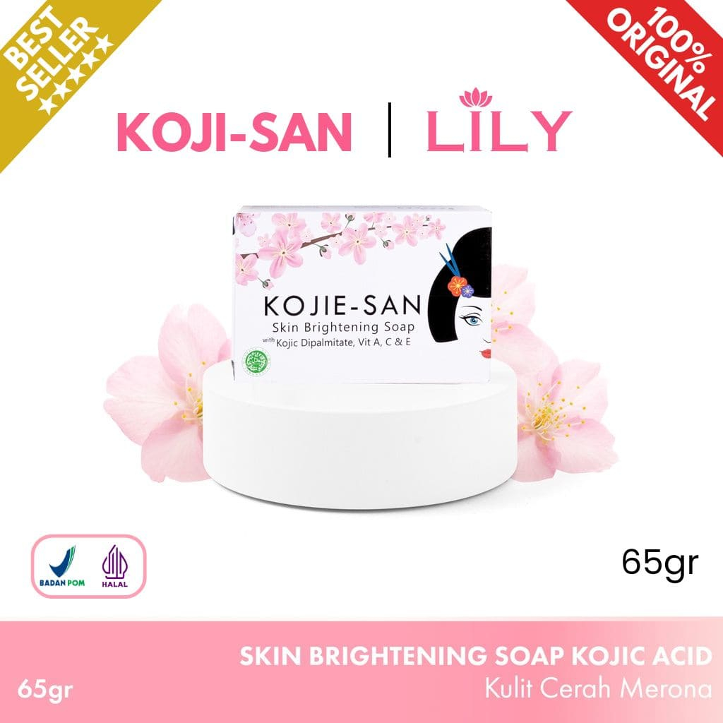 [COD] Kojie San Soap Facial Wash Original ASLI | Lightening Sabun Pemutih Muka Wajah Badan Kojie-san