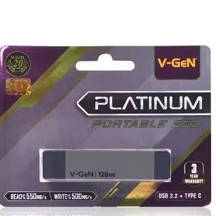 SSD EXTERNAL PORTABLE V-GEN 128GB