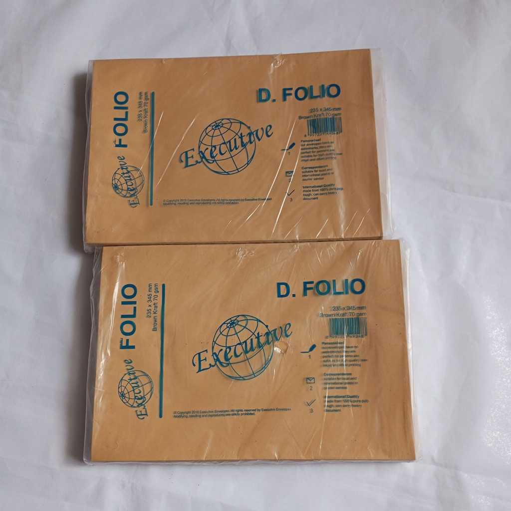 

Amplop Samson D. Folio Executive Ukuran 235 x 345 mm
