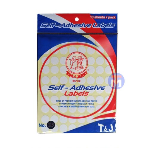 

Label 115 Bulat Putih T&J