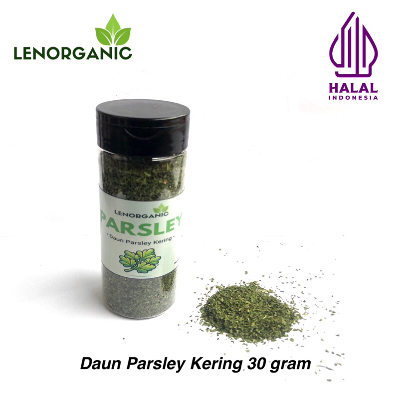 

LENORGANIC | Botol Daun Parsley Kering / Parsley Leaves 30 gram