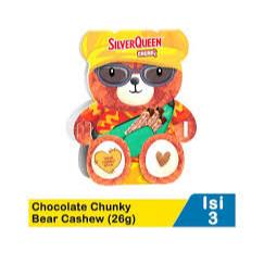 

SilverQueen Beruang Chunky Cokelat 3 x 30 g