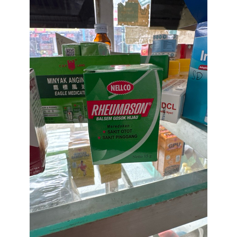 Nellco Balsem Rheumason gosok hijau 15g