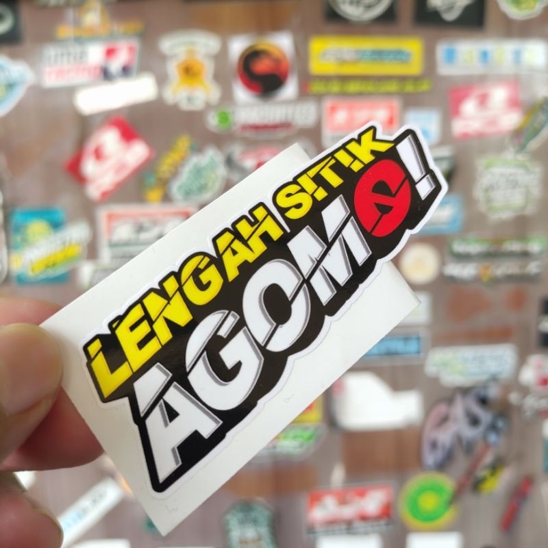 

STIKER LENGAH SITIK AGOMO GLOS