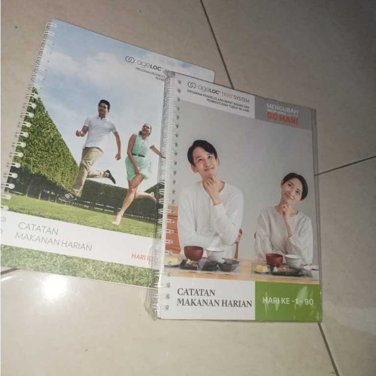 buku catatan tr 90 diet 90 hari original