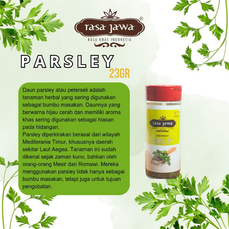 

RASA JAWA PARSLEY 23gr