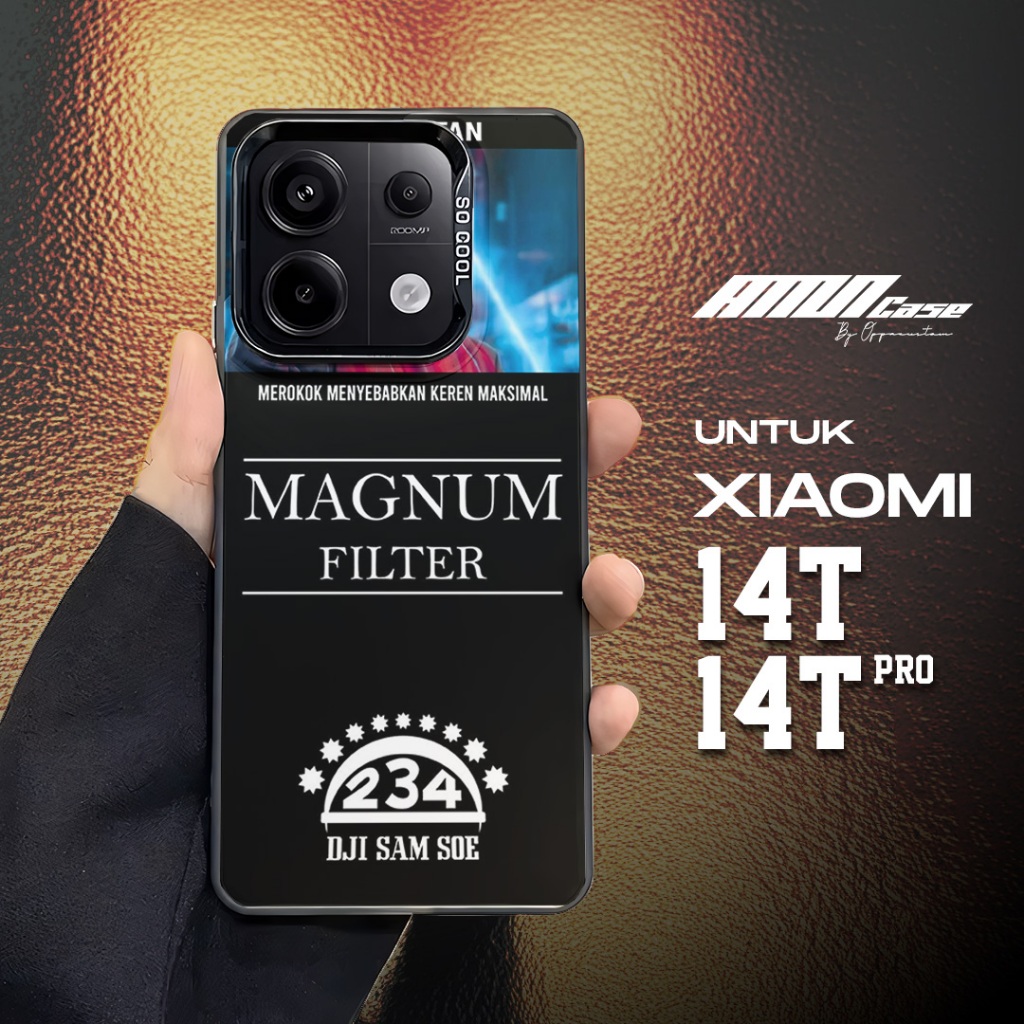 CASE XIAOMI REDMI 14T - 14T PRO CASING HOLOGRAM - CASE ROKOK FULL PRINT - CASE PREMIUM TERBARU
