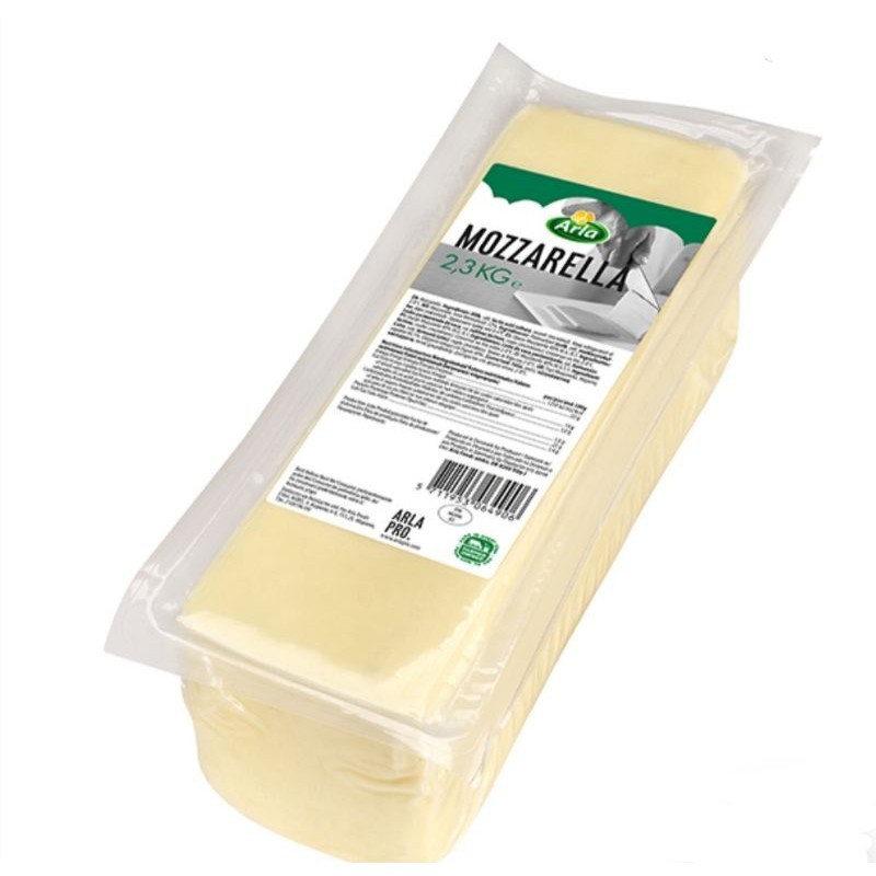 

Keju Mozarella Arla Hijau 2,3 kg ( Premium ) Mulur Cheese Mozarella