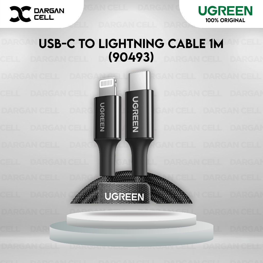 UGREEN USB-C TO LIGHTNING CABLE MFI 1M (90493) (60759)