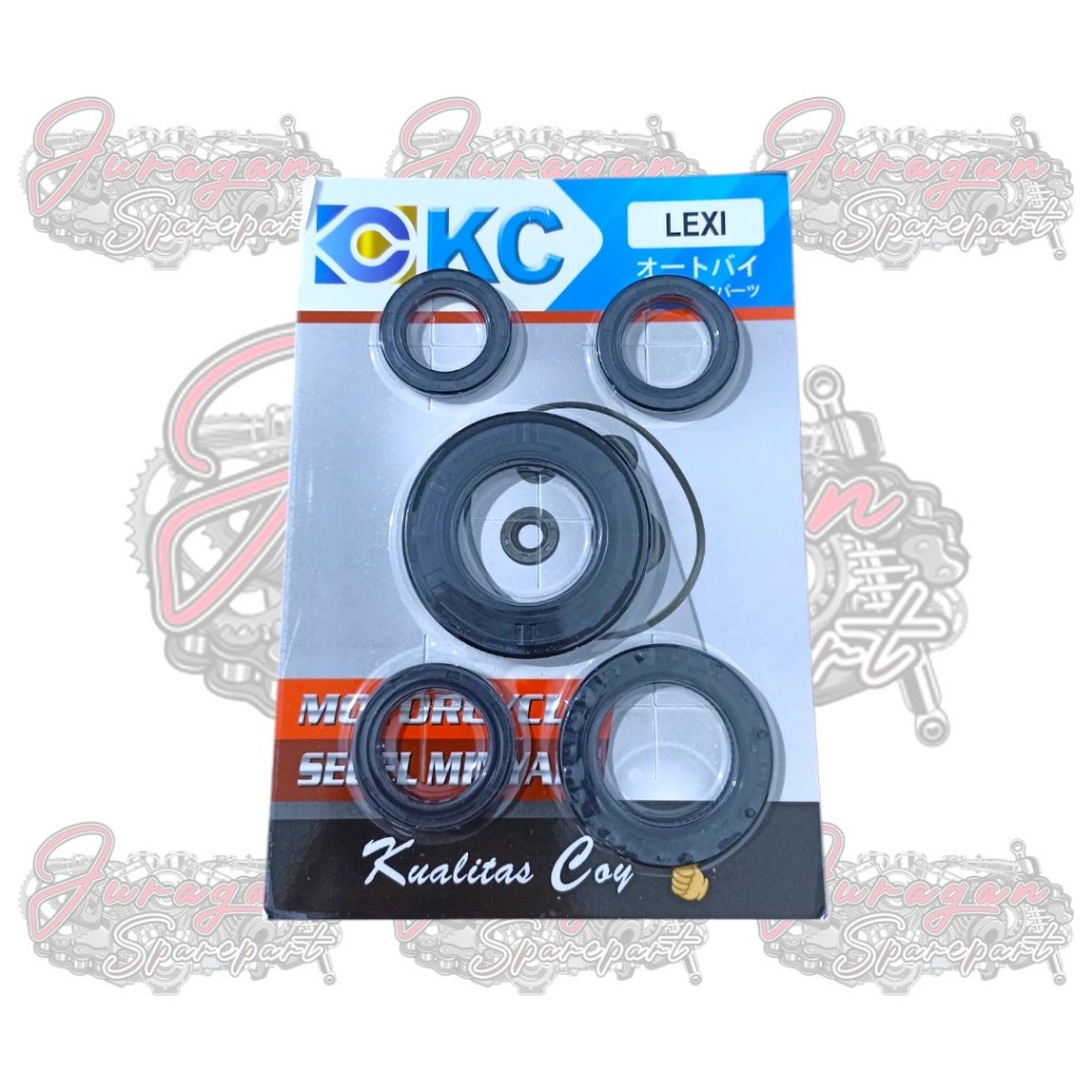 Seal Sil Komplit Oil Seal Kit Aerox 155 Lexi  Nmax 155 N Max 155 Merk KC