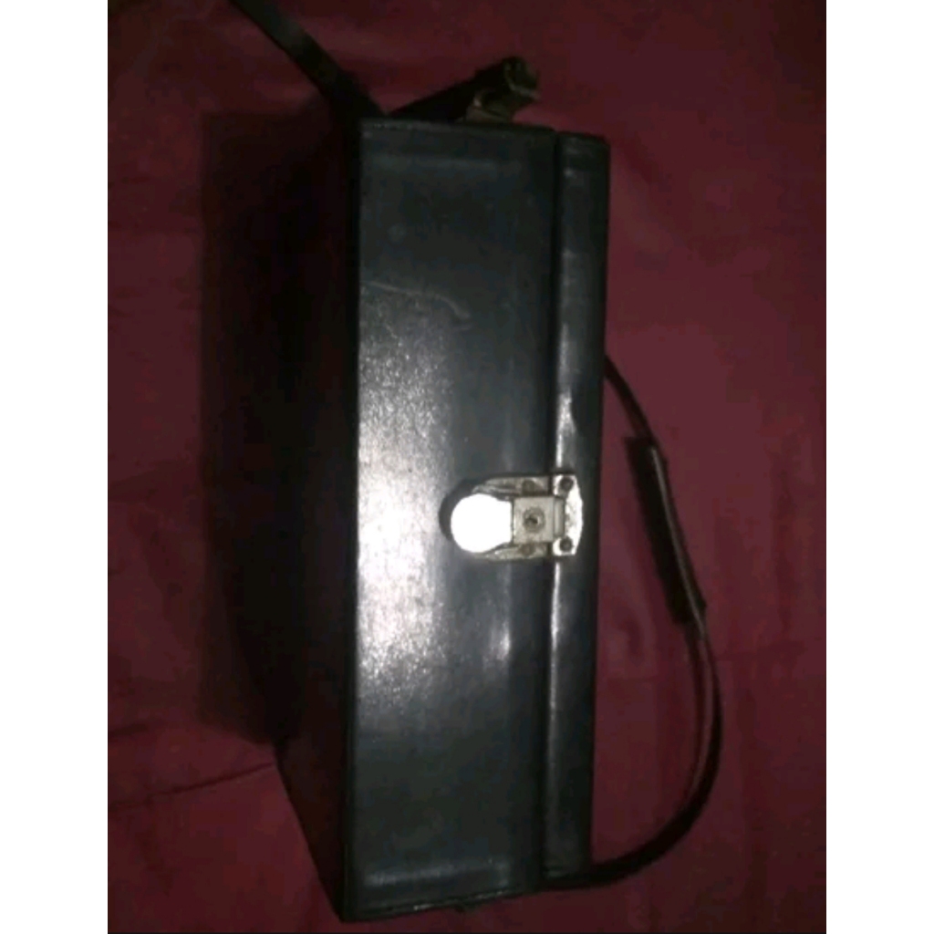 koper kulit jadul bekas handycam canon