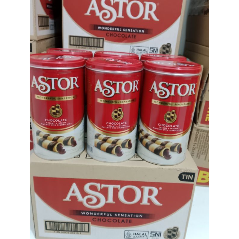 

Astor chocolate Kaleng @330g 1 pcs