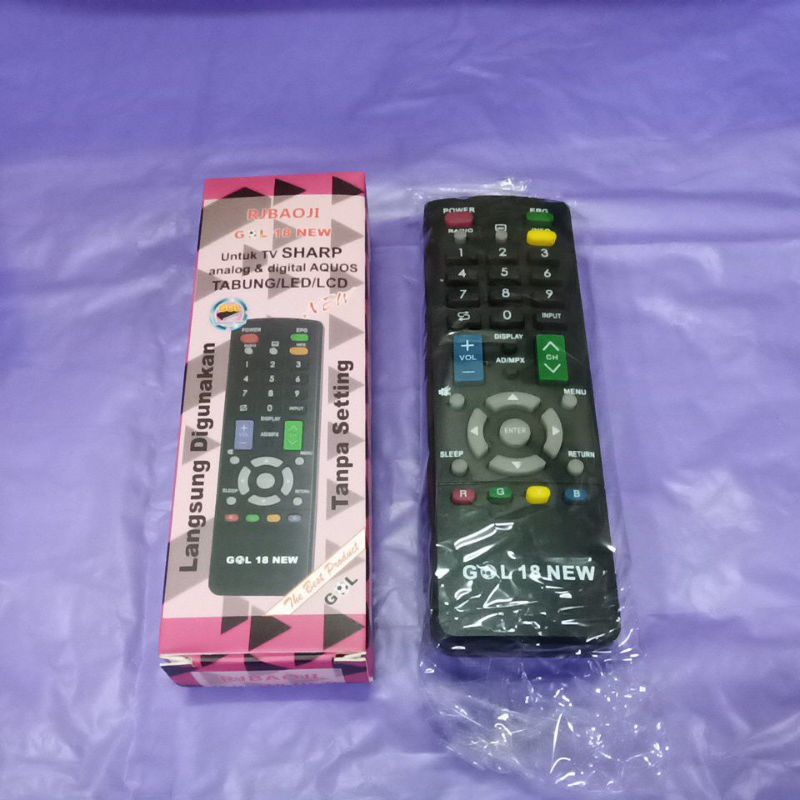 REMOT TV SHARP TABUNG