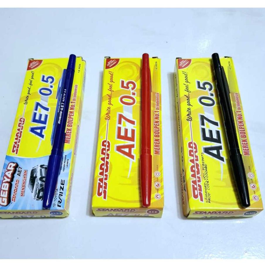 

[LUSIN-12 PCS] PULPEN STANDARD AE 7