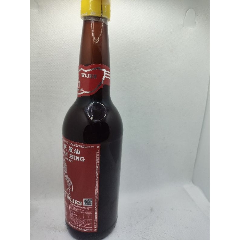 

KIE GUAN HING MINYAK WIJEN ( SESAME OIL) CAP ZEBRA 600 ML HALAL MUI