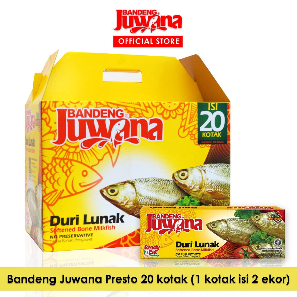 

Bandeng Juwana - Bandeng Juwana Presto grosir / reseller, 1 kardus isi 20 boks