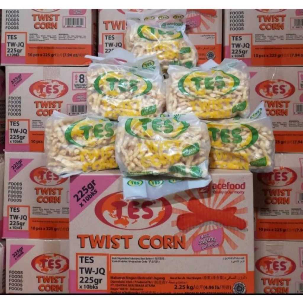 

Twist Corn Tes 225gr Jagung Bakar
