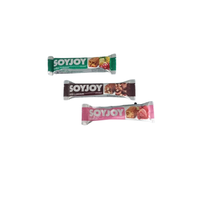 

SOYJOY TROPICAL CRANBERRIES/ALMOND & CHOCOLATE/STRAWBERRY 30G