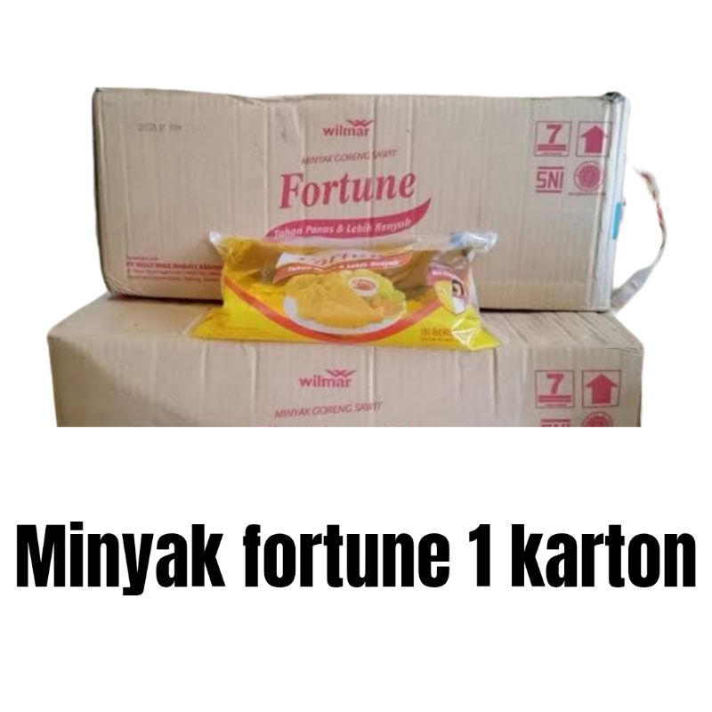 

minyak forune 1 karton